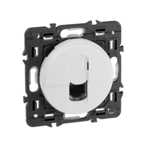 Панель лицевая Celiane для розетки компьютерной RJ45 бел. Leg 068251 фото 4