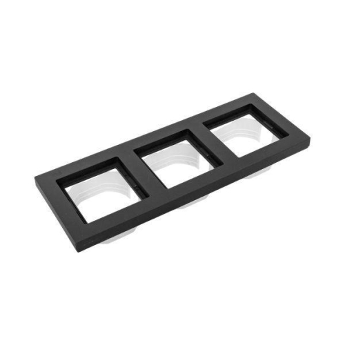 Рамка 3-м Эпика IP44 пластик черн. EKF UP1-FPB-03-44 фото 5