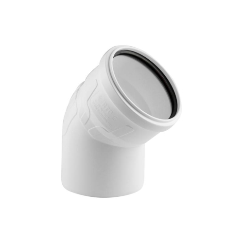 Отвод ELITE МК МПП 110х45 бел. RTP 24418 Отвод ELITE МК МПП 110х45 бел. RTP 24418