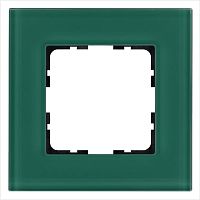 Рамка 1-м G-Glass стекло лазурн. Jasmart G1001GJ