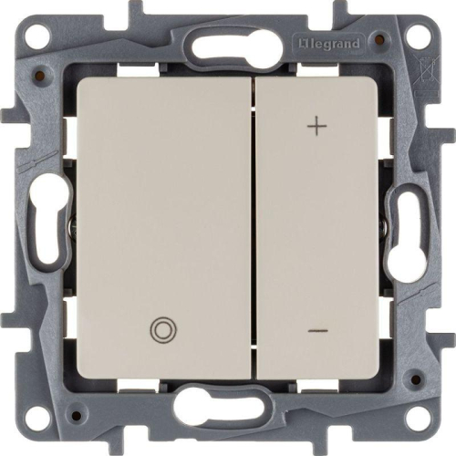 Механизм светорегулятора нажимного СП Etika 400Вт сл. кость. IEK 672318 фото 2 Механизм светорегулятора нажимного СП Etika 400Вт сл. кость. IEK 672318 фото 2