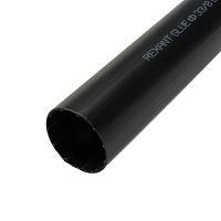 Трубка термоусадочная среднестен. клеевая 33/8 (3-4:1) черн. 1м (уп.4шт) Rexant 26-0033