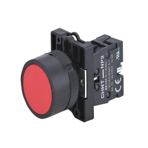 Кнопка управления NP2-EA41 без подсветки 1НО IP40 (R) красн. CHINT 574628 Кнопка управления NP2-EA41 без подсветки 1НО IP40 (R) красн. CHINT 574628