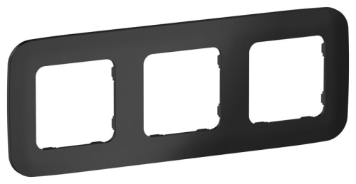 Рамка 3-м СП FLITE РУ-3-А-ФлЧ черн. IEK FI-M32-31-20-K02 Рамка 3-м СП FLITE РУ-3-А-ФлЧ черн. IEK FI-M32-31-20-K02