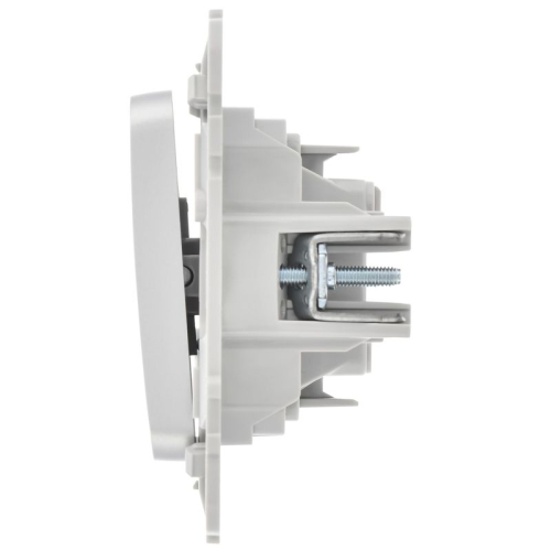 Выключатель 1-кл. СП FLITE ВС11-1-0-ФлА 10А механизм алюм. IEK FI-V10-0-10-1-K47 фото 5