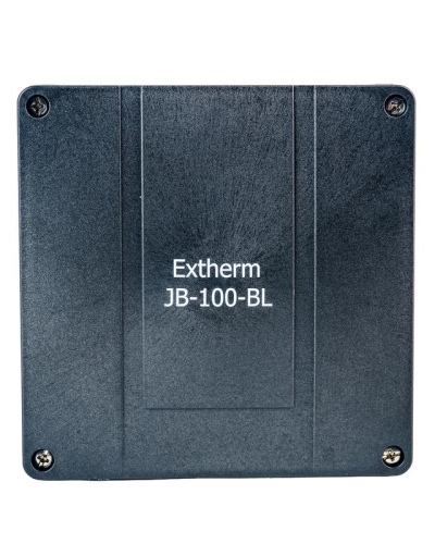Коробка распределительная 140х140х76мм IP66 в комплекте с клеммным рядом 10х10кв.мм 76А черн. Extherm JB-100-BL фото 5 Коробка распределительная 140х140х76мм IP66 в комплекте с клеммным рядом 10х10кв.мм 76А черн. Extherm JB-100-BL фото 5
