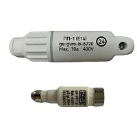 Предохранитель D01 gl 6А в комлекте с корпусом ПП-1 (E14) (GURO-B-6770) ГринЭнерго ge-guro-d01-06А