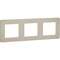 Рамка 3-м СП Inspiria IP20 сл. кость IEK 673951