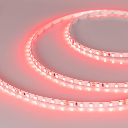Лента светодиодная RT-A120-5mm 24V Red 9.6Вт/м IP20 2835 (уп.5м) Arlight 015657(2)