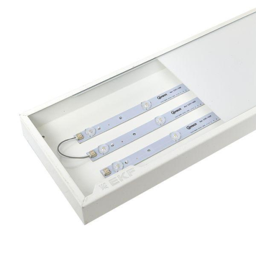 Светильник светодиодный ДВО-1005 36Вт 4000К IP40 1195х180х40 опал панель EKF LPL-1005-O-36-4000-40 фото 4