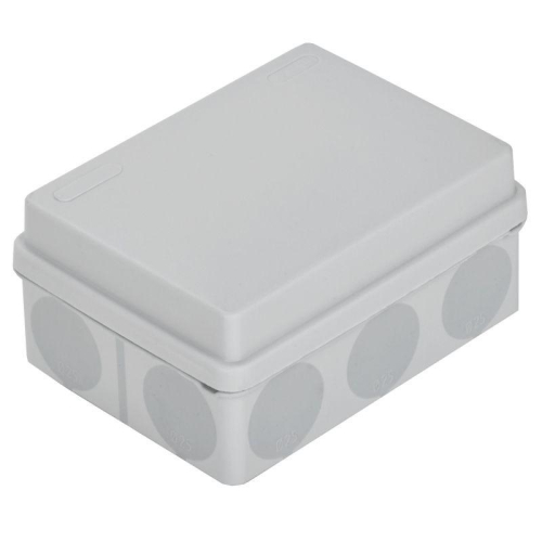 Коробка распаячная ОП КМ42441 150х110х70мм IP67 10 вводов сер. IEK UKO21-150-110-070-K41-66 фото 5