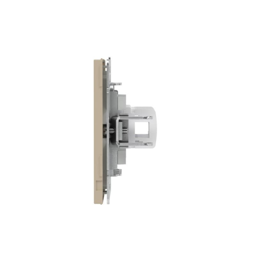 Розетка компьютерная 2-м KANT RJ45 кат.6A без шторки ванильн. марципан DKC 7015674 фото 4 Розетка компьютерная 2-м KANT RJ45 кат.6A без шторки ванильн. марципан DKC 7015674 фото 4