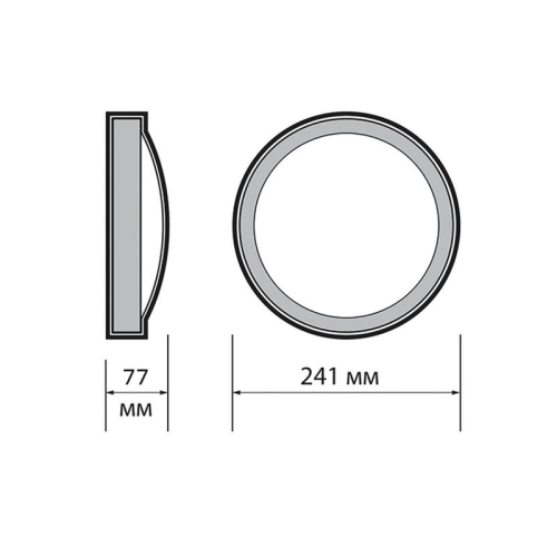 Светильник светодиодный PBH-PC6 18Вт 4000К IP65 WHITE ДБП ЖКХ JazzWay 5067110 фото 6 Светильник светодиодный PBH-PC6 18Вт 4000К IP65 WHITE ДБП ЖКХ JazzWay 5067110 фото 6