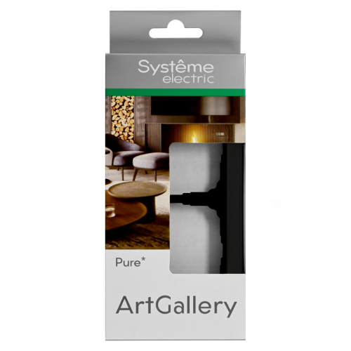 Рамка 2-м ArtGallery Pure матов. органич. стекло черн. SE GAL331002 фото 4 Рамка 2-м ArtGallery Pure матов. органич. стекло черн. SE GAL331002 фото 4