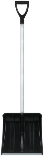 Лопата для уборки снега "SnowКРИСТАЛЛ" 365х380х1330мм алюм. черенок; пластик. 68102 Лопата для уборки снега "SnowКРИСТАЛЛ" 365х380х1330мм алюм. черенок; пластик. 68102