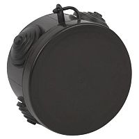 Коробка распаячная ОП 65х40мм с гермовводами 4 входа IP54 черн. KOR-65-40-4g-B Эра Б0061799