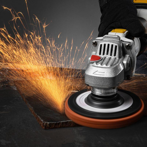 Круг зачистной CERAMIC 125хМ14 быстрая уст. адаптер коралл Kranz KR-90-0030-1 фото 2