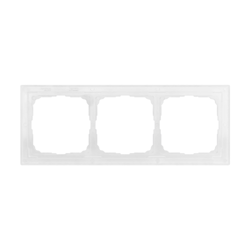 Рамка 3-м ArtGallery Pure органич. стекло бел. SE GAL320103 фото 4