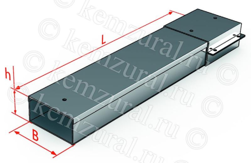 Короб прямой СП 100х100 L2000 1.2мм УТ1.5 КЭМЗ 381 101024 54 Короб прямой СП 100х100 L2000 1.2мм УТ1.5 КЭМЗ 381 101024 54