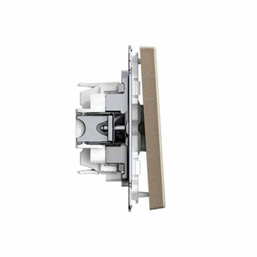 Переключатель перекрестный ArtGallery 10AX быстрозажим. клем. механизм шампань SE GAL000571S фото 5