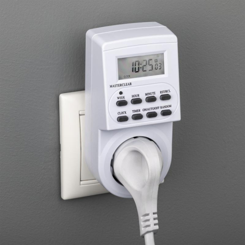 Таймер недельный электронный с заземл. 1.8кВт бел. REV 67073 1 фото 8
