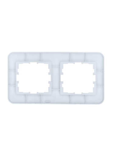 Рамка 2-м ASTI горизонт. бел. LEZARD 7081-0200-147 фото 2
