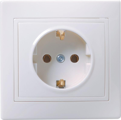 Розетка 1-м СП Кварта РС10-3-КБ 16А IP20 с заземл. без защ. шторок бел. GENERICA ERK14-K01-16-DM Розетка 1-м СП Кварта РС10-3-КБ 16А IP20 с заземл. без защ. шторок бел. GENERICA ERK14-K01-16-DM