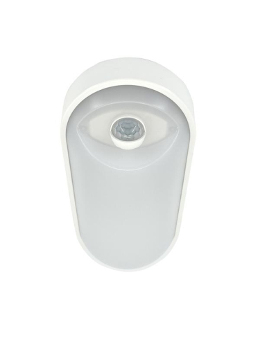 Светильник светодиодный WP 15 C 12W OP 840 W10L22 WH MDM 220х106х60мм 12Вт 4000К IP54 ЖКХ овал. пылевлагозащ. с датчиком движ. бел. Русский Свет 15071524500 фото 2 Светильник светодиодный WP 15 C 12W OP 840 W10L22 WH MDM 220х106х60мм 12Вт 4000К IP54 ЖКХ овал. пылевлагозащ. с датчиком движ. бел. Русский Свет 15071524500 фото 2