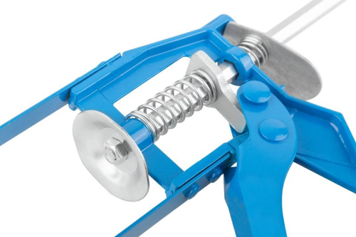 Пистолет для герметика скелетный 225мм MOS 14110М фото 6