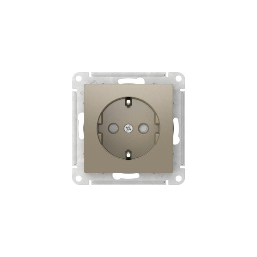 Розетка AtlasDesign 16А с заземл. защ. шторки быстрозажим. клем. механизм шампань SE ATN000545S фото 5 Розетка AtlasDesign 16А с заземл. защ. шторки быстрозажим. клем. механизм шампань SE ATN000545S фото 5