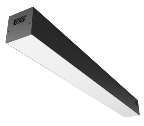 Светильник светодиодный офисный LPL-6010 1200х55х55 50Вт 4000К LED черн. Ultraflash 15548