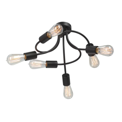 Люстра 6xE27 макс. 40Вт Vitaluce V3928-1/6PL фото 5 Люстра 6xE27 макс. 40Вт Vitaluce V3928-1/6PL фото 5