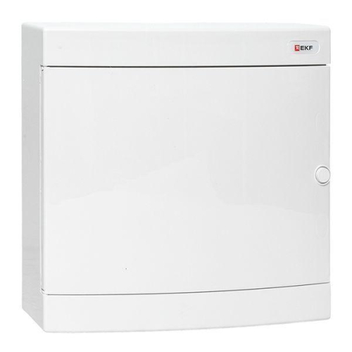 Щит слаботочный навесной Unix 2 габарит IP41 бел. дверь увеличенный PROxima EKF ux-2m-nw-xl