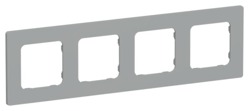 Рамка 4-м СП FLITE РУ-4-К-ФлС сер. IEK FI-M42-32-20-K03 Рамка 4-м СП FLITE РУ-4-К-ФлС сер. IEK FI-M42-32-20-K03