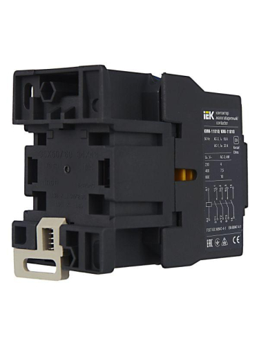 Контактор КМИ-11810 18А 230В/АС3 1НО KARAT IEK KKM11-018-230-10 фото 4
