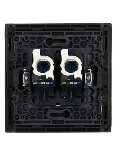 Розетка компьютерная 2-м RJ45 кат.6 FORTE&PIANO FP334 сер. IEK FP-K20-2-K03 фото 5
