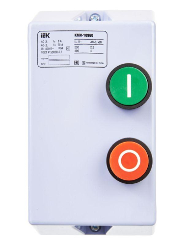 Контактор КМИ-10960 9А 380В/АС3 IP54 KARAT IEK KKM16-009-380-00 фото 3