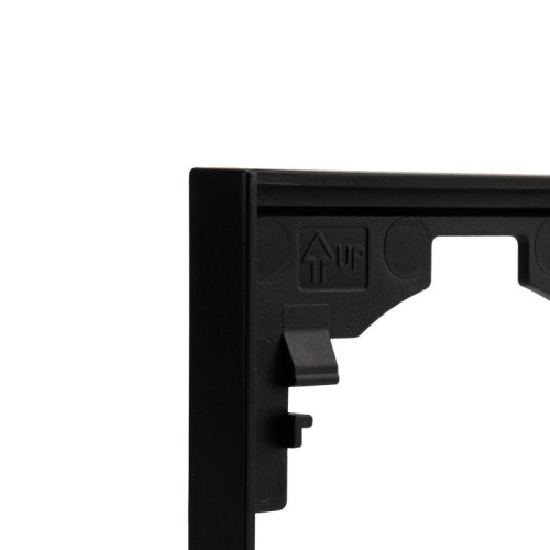 Рамка 3-м STRONG MIELE антрацит Kranz KR-78-0753-5 фото 3