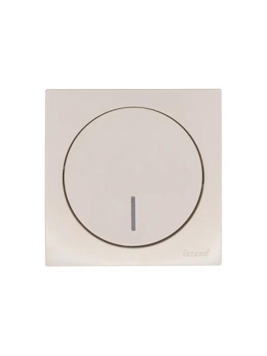 Выключатель 1-кл. СП OSEN 10А IP20 с подсветкой механизм сл. кость LEZARD 743-9088-111 фото 4