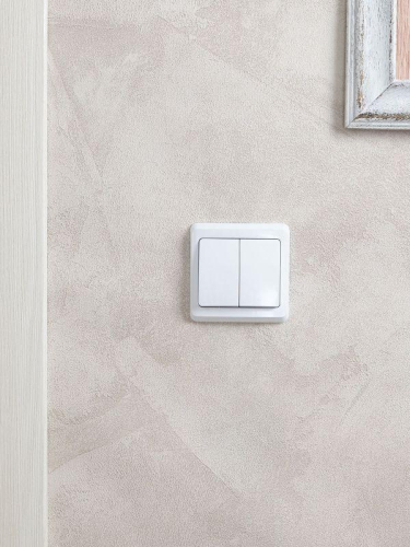 Выключатель 2-кл. СП Вега 10А IP20 ВС10-2-0-ВБ бел. GENERICA EVV20-K01-10-DM фото 6