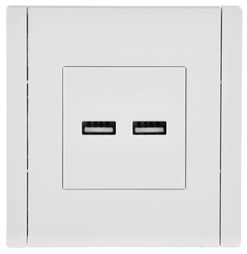 Розетка USB A+A 3.1А FORTE&PIANO FP249 бел. IEK FP-U21-D31-K01 фото 2 Розетка USB A+A 3.1А FORTE&PIANO FP249 бел. IEK FP-U21-D31-K01 фото 2