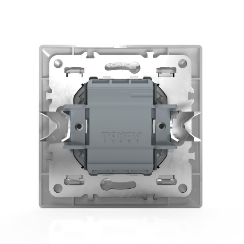 Выключатель 2-кл. СП AVA 10А IP20 с индикатором в сборе бел. TOKOV ELECTRIC TKL-AV-V2IF-C01 фото 5