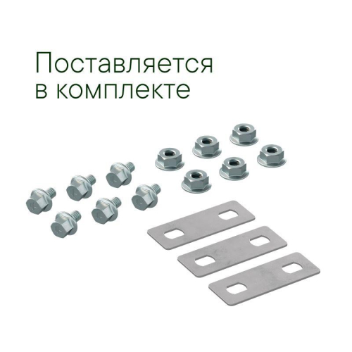 Крышка на Ответвитель Т осн.300 R=300мм в компл. с крепежн. элемент. и соединения пластинами DKC LK0303K фото 2