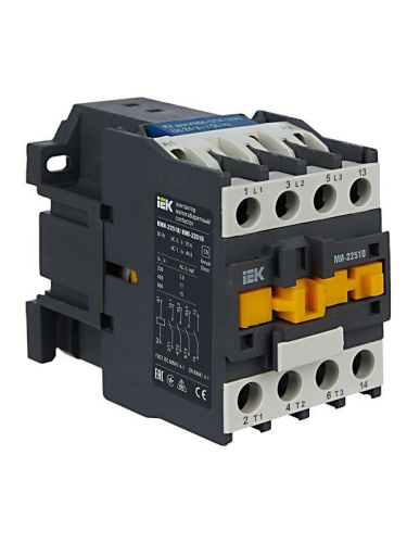 Контактор КМИ-22510 25А 24В/АС3 1НО KARAT IEK KKM21-025-024-10 фото 4