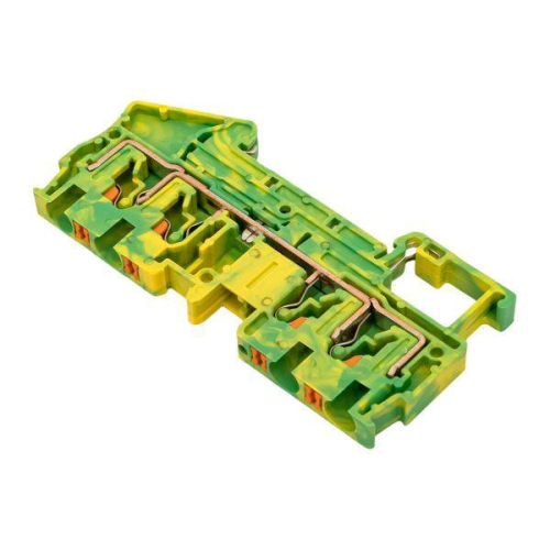 Колодка клеммная пружинная 4 Push-in 4 вывода земля EKF PIT-4-4-pe фото 9