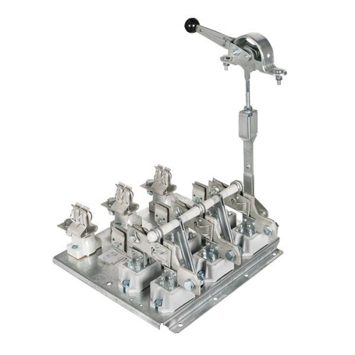 Разъединитель-предохранитель РПС-6 630А левый привод без ППН Basic EKF rps-r-630l фото 4