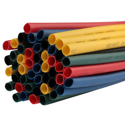 Набор трубок термоусадочных ТУТ нг 5.0/2.5 5 цветов 1м (уп.50шт) Rexant 29-0155 фото 3 Набор трубок термоусадочных ТУТ нг 5.0/2.5 5 цветов 1м (уп.50шт) Rexant 29-0155 фото 3