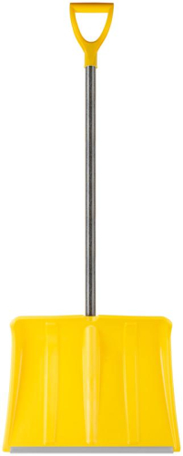 Лопата для уборки снега "Гардения Монблан" 500х375х1340мм стеклопластик. черенок; пластик. 68109 Лопата для уборки снега "Гардения Монблан" 500х375х1340мм стеклопластик. черенок; пластик. 68109