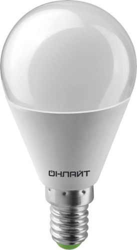 Лампа светодиодная 90 542 OLL-G45-9-230-2.7К-E14-FR PRO 90-240В ОНЛАЙТ 90542 фото 2
