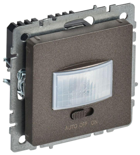 Датчик движения BRITE ДС10-1-БрТБ механизм бронза IEK BR-MS10-N-150-05-K45 Датчик движения BRITE ДС10-1-БрТБ механизм бронза IEK BR-MS10-N-150-05-K45